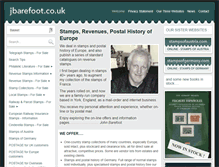 Tablet Screenshot of jbarefoot.co.uk